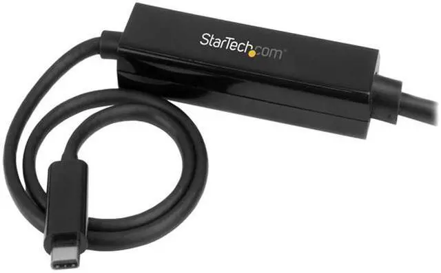 Alt view image 2 of 4 - StarTech.com CDP2DVIMM2MB USB-C to DVI Cable - 6 ft / 2m - 1080p - 1920x1200 - USB-C DVI Monitor Cable - USB C Cable - Computer Monitor Cable