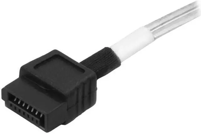 Alt view image 3 of 4 - StarTech.com Model SAS43SAT1M 3.3 ft. Internal Mini-SAS to SATA Cable - SFF-8643 to 4x SATA - 1 m Female to Female
