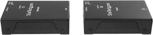 Alt view image 4 of 5 - StarTech USB2001EXTV 1 Port USB 2.0 Over Cat5 or Cat6 Extender Kit - 165ft (50m) - USB Extender - USB to Ethernet Extender