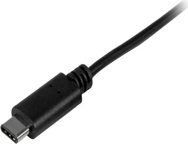 Alt view image 2 of 3 - StarTech USB2CUB2M USB C to Micro USB Cable 2m 6 ft. - USB-C to Micro USB Charge Cable - USB 2.0 Type C to Micro B - Thunderbolt 3 Compatible
