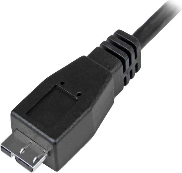 Alt view image 3 of 3 - StarTech USB31CUB50CM USB C to Micro USB Cable 0.5m - USB 3.1 Type C to Micro USB Type B Cable - Micro USB 3.1 to USB-C - Thunderbolt 3 Compatible