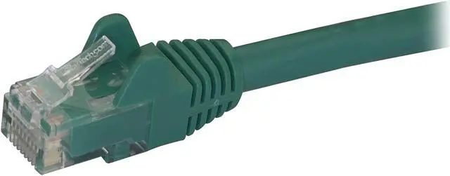 Alt view image 2 of 2 - StarTech N6PATCH4GN 4 ft. Green Cat6 Patch Cable with Snagless RJ45 Connectors - Cat6 Ethernet Cable - 4 ft. Cat6 UTP Cable