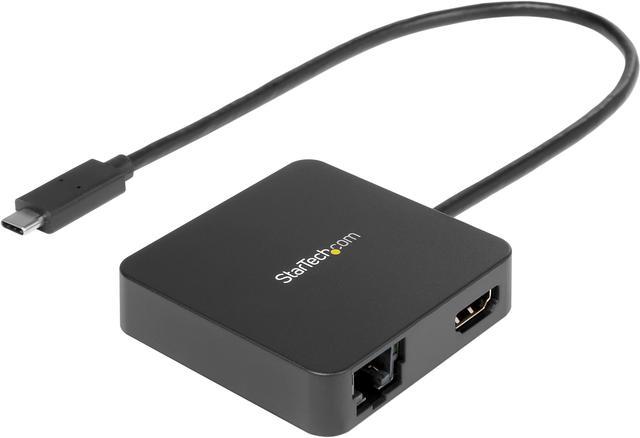 StarTech.com Adaptateur Multiport USB C, Double HDMI - Hub USB 3.1