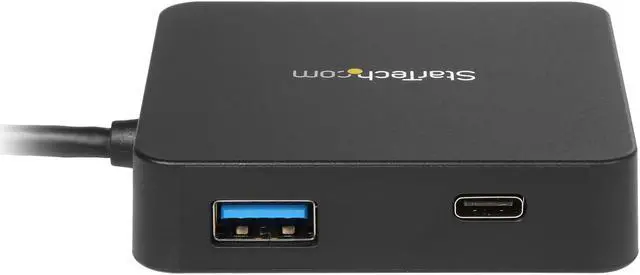 Alt view image 4 of 6 - StarTech.com DKT30CHD USB C Multiport Adapter - USB-C to 4K HDMI / USB 3.0 / Gigabit Ethernet - Powered USB Hub - USB-C to USB Adapter