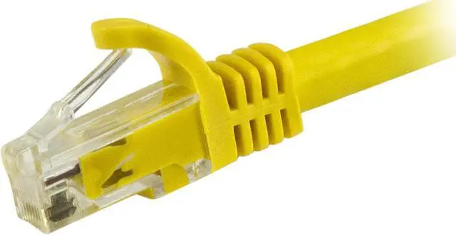 Alt view image 2 of 2 - StarTech N6PATCH30YL StarTech.com Cat6 Patch Cable - 30 ft. - Yellow Ethernet Cable - Snagless RJ45 Cable - Ethernet Cord - Cat 6 Cable - 30 ft.