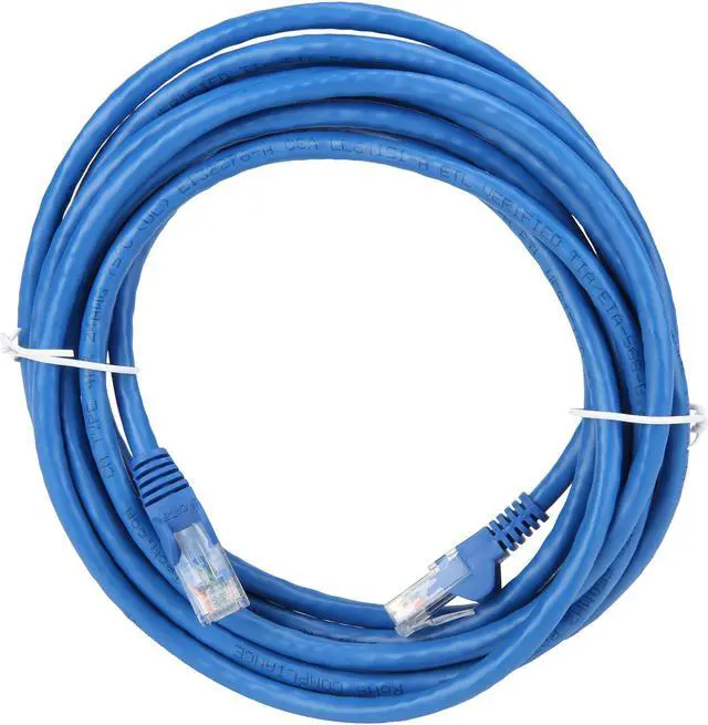 Alt view image 2 of 3 - StarTech N6PATCH12BL StarTech.com Cat6 Patch Cable - 12 ft - Blue Ethernet Cable - Snagless RJ45 Cable - Ethernet Cord - Cat 6 Cable - 12ft