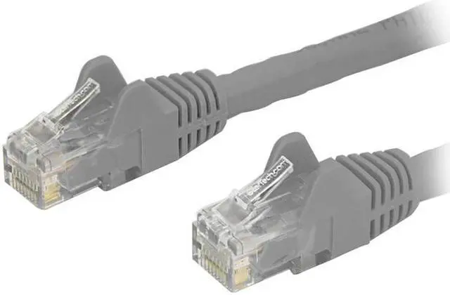 Main image of StarTech.com N6PATCH2GR 2 ft. Cat 6 Gray Cat 6 Cables