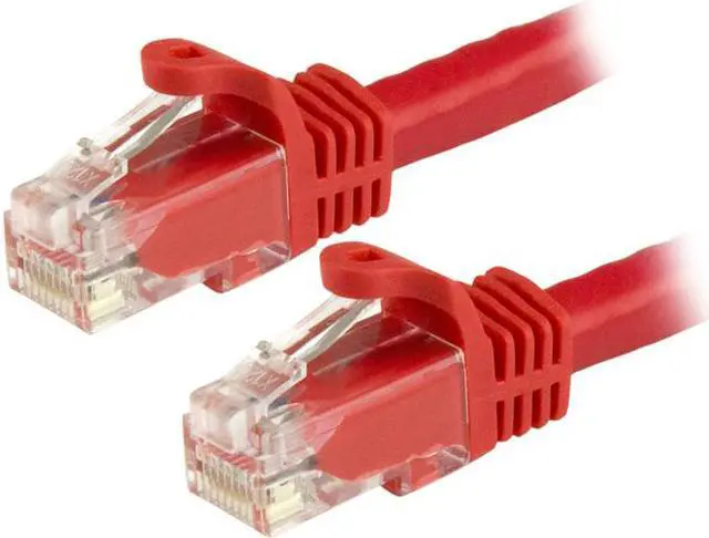 Main image of StarTech.com N6PATCH5RD 5 ft. Cat 6 Red Cat 6 Cables