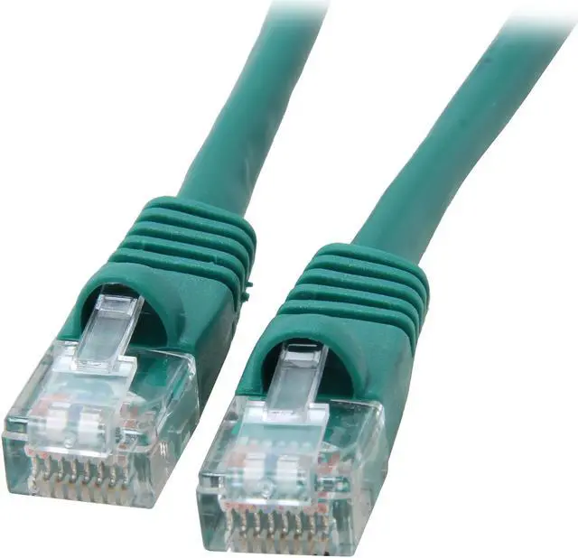Main image of Coboc CY-CAT5E-02-GR 2ft.24AWG Snagless Cat 5e Green Color 350MHz UTP Ethernet Stranded Copper Patch cord /Molded Network lan Cable