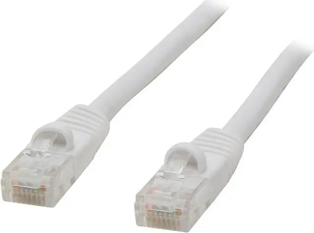Main image of Coboc CY-CAT6-75-WH 75ft. 24AWG Snagless Cat 6 White Color 550MHz UTP Ethernet Stranded Copper Patch cord /Molded Network lan Cable
