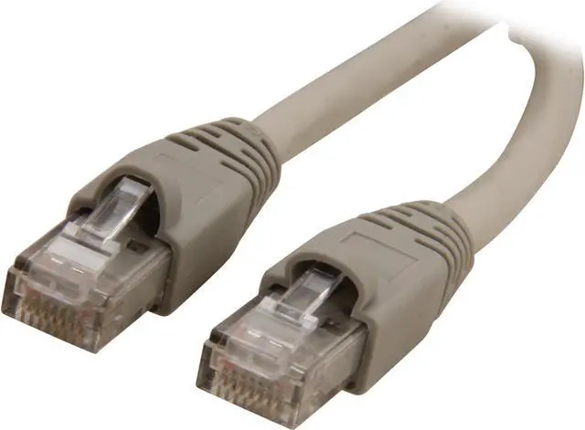 Main image of Coboc CY-CAT6-CMP-07-GY 7ft. 23AWG Snagless Cat 6 Gray Color 550MHz UTP Ethernet Solid Copper Patch cord /Molded Network lan Cable