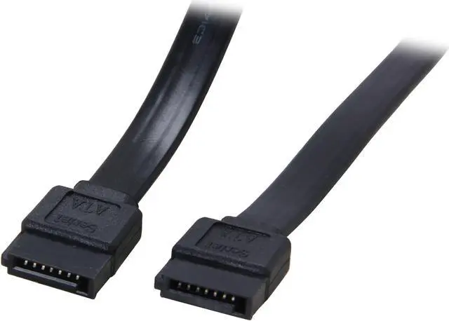 Main image of Coboc Model SC-SATA3-18-BK 18" SATA III 6Gb/s Data Cable,Black