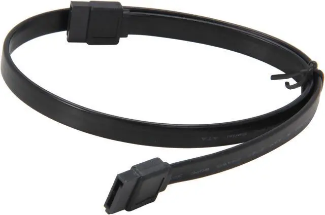 Alt view image 2 of 3 - Coboc Model SC-SATA3-18-BK 18" SATA III 6Gb/s Data Cable,Black
