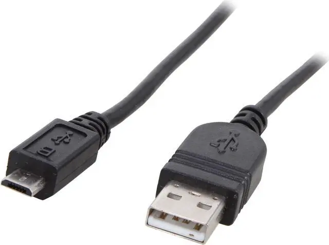 Main image of Coboc U2-A2MICROB-6-BK Black High speed USB 2.0 A Male to Micro B Male (5-Pin) Cable