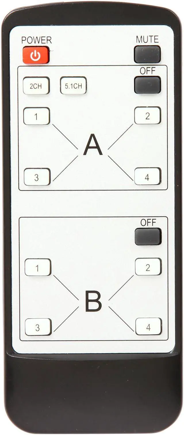 Alt view image 5 of 6 - Coboc HM-MATRIX-4X2 2 Ports 4 in 2 out Amplified 4x2 Ture Matrix HDMI® Switcher & Splitter w/ 3D HDCP 1080P and IR Remote,Extract SPDIF Digital Surround(5.1CH) or Stereo(2.0CH)) Audio Output