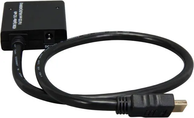 Alt view image 4 of 5 - Coboc HM4K-SPL-1X2PT 2 Port 1 in 2 out Pigtail HDMI V1.4 Amplified Splitter w/ 4K*2K,3D HDCP 1080P Support