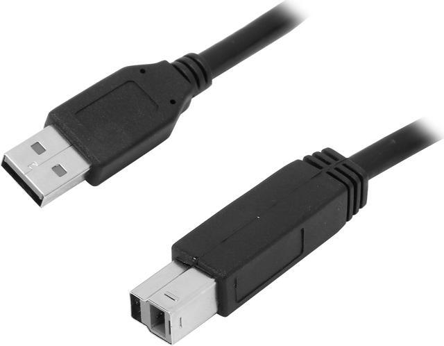 Main image of Coboc CY-U3-ABMM-15-BK Black SuperSpeed 5Gbps USB 3.0 A Male to B Male Cable,Gold Plated,Black