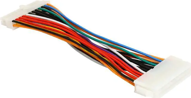 Alt view image 2 of 3 - Coboc ATX24EX-8 8 in. 24 Pin Motherboard ATX Power Supply Extension Cable,F/M Female to Male