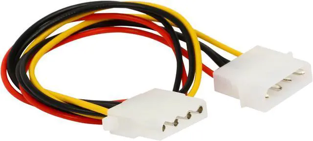 Alt view image 2 of 3 - Coboc LP4EX-14 1.16 ft. 4 pin Molex LP4 Internal Power Extension Cable, F/M