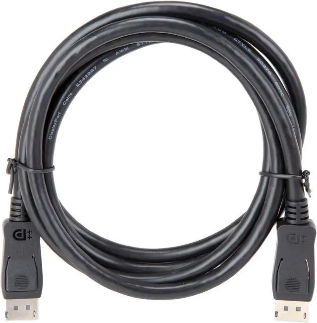 Alt view image 2 of 3 - Coboc CL-DP8K-6BK DisplayPort to DisplayPort 1.4 Cable, DP 1.4 Male to Male - 8K@60Hz Resolution Ready DP to DP Cable in Black - 6FT