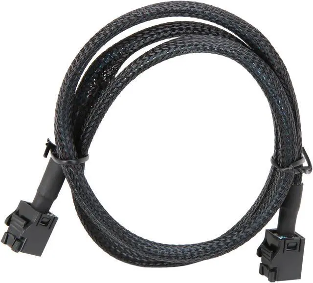 Alt view image 2 of 3 - Coboc SFF8643-MM-50CM  Internal HD mini-SAS SFF-8643 to SFF-8643 Male to Male Cable - 1.64FT / 0.5M