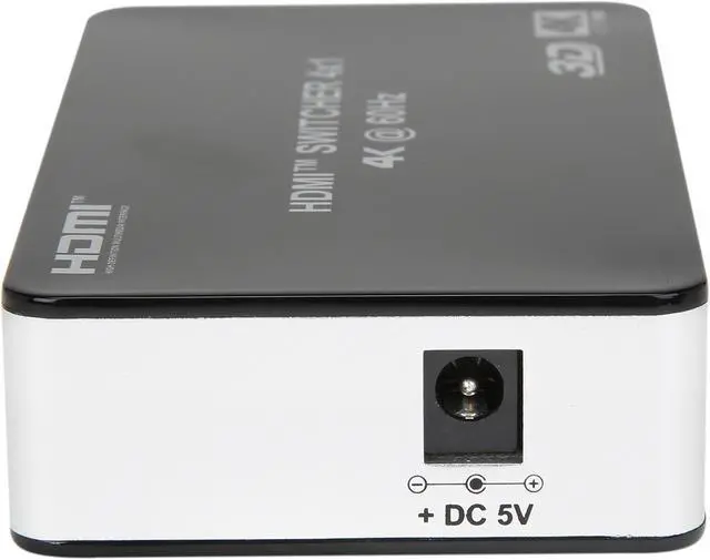Alt view image 3 of 7 - Coboc HD2SW4X1 4X1 4 Ports 4 In 1 out HDMI 2.0  Amplified Powered  Aluminum Housing Switch switcher w/  4K2K@60Hz 3D HDCP  Supports - 4K*2K 2160p