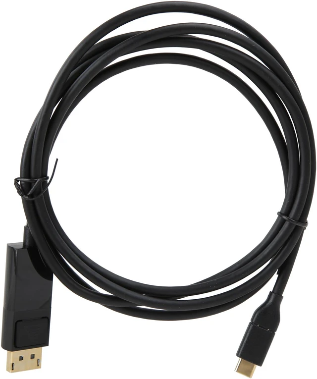 Alt view image 2 of 3 - Coboc USBC2DPMM6FT USB-C Type C(Thunderbolt 3 Compatible) to DP DispayPort 4K@60Hz Cable,Compatible MacBook Pro 2018/2017, iPad Pro/MacBook Air 2018, Dell XPS 15/13, Yoga 910, Samsung S8 - 6 ft.