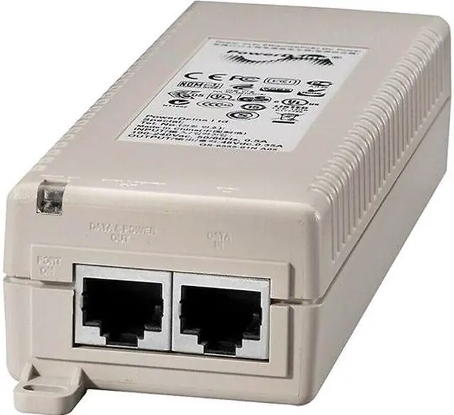 Main image of Microchip PD-3501G/AC-US PoE 1-Port 15.4W Gig Midspan