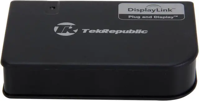 Alt view image 3 of 7 - Tek Republic TUA-300 USB 3.0 to HDMI / DVI Adapter