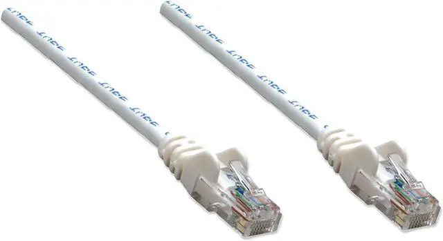 Alt view image 2 of 4 - Intellinet Network Cable, Cat6, UTP, RJ45 Male / RJ45 Male, 3.0 m (10 ft.), White