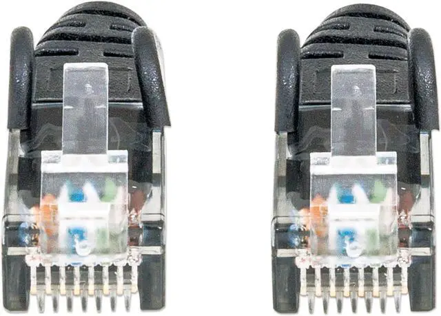 Alt view image 3 of 5 - Intellinet Network Cable, Cat6, UTP, RJ45 Male / RJ45 Male, 2.0 m (7 ft.), Black