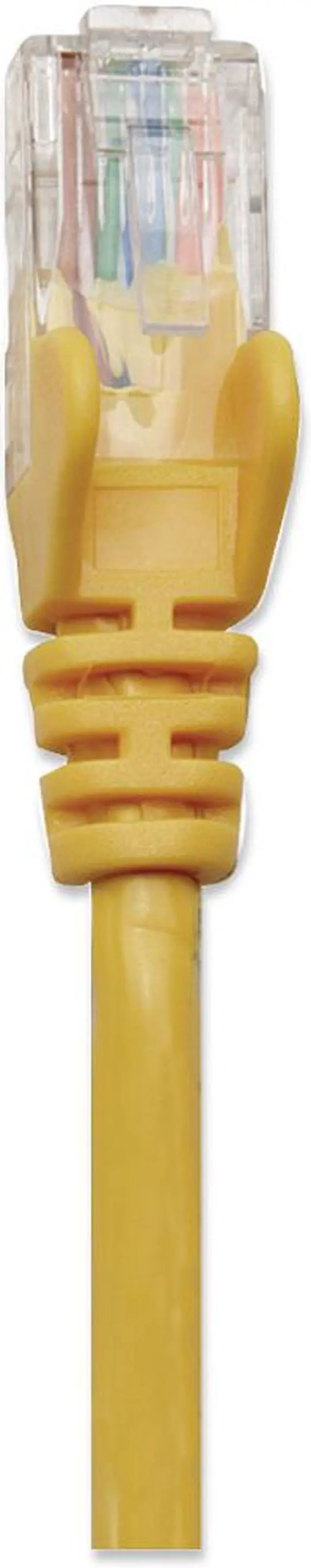 Alt view image 3 of 4 - Intellinet Network Cable, Cat5e, UTP, RJ45 Male / RJ45 Male, 3.0 m (10 ft.), Yellow