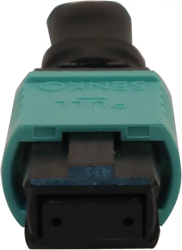 Alt view image 2 of 3 - Tripp Lite Loopback Fiber Optic Tester, Multimode 50/125 OM3, 12F MTP/MPO, Female, 40 GbE QSFP+, LSZH Aqua Jacket (N844B-LOOP-12F)