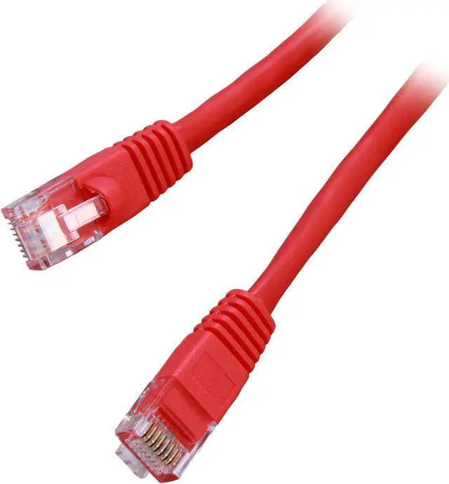 Main image of Rosewill CY-CAT5E-02-RD 2 ft. Cat 5E Red 350Mhz UTP Network Cable