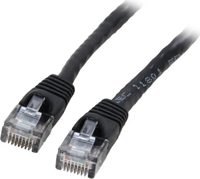 Main image of Rosewill CY-CAT6-02-BK 2 ft. Cat 6 Black 550Mhz UTP Network Cable