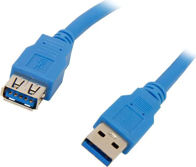 Main image of Rosewill CY-U3-AAMF-3-BL Blue USB 3.0 A Male to A Female Extension Cable