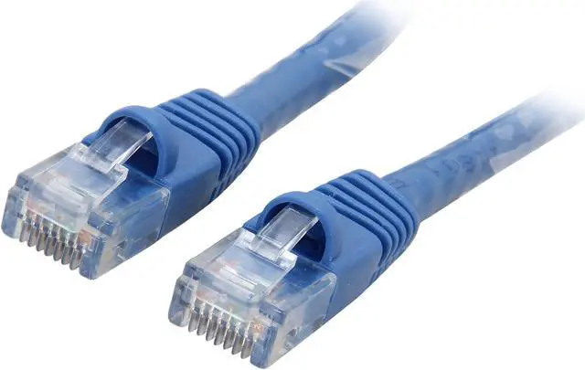 Main image of Rosewill CY-CAT6-05-BL 5 ft. 24AWG Snagless Cat 6 Blue Color 550MHz UTP Ethernet Stranded Copper Patch Cord / Molded Network LAN Cable