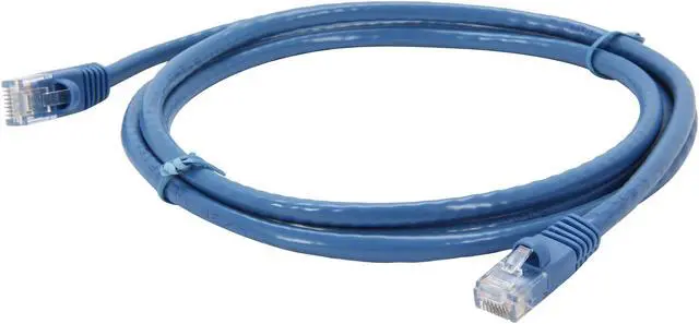 Alt view image 2 of 2 - Rosewill CY-CAT6-05-BL 5 ft. 24AWG Snagless Cat 6 Blue Color 550MHz UTP Ethernet Stranded Copper Patch Cord / Molded Network LAN Cable