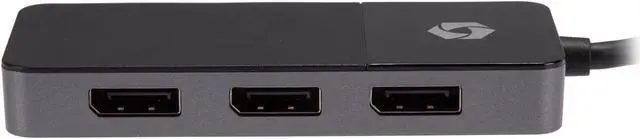Alt view image 2 of 5 - Rosewill RHUB-8K DisplayPort 1.4 to 3 Port DisplayPort [DP] Multi Monitor Splitter - Triple Display Adapter MST Hub for Windows PC and Laptop (Not for Mac OS)