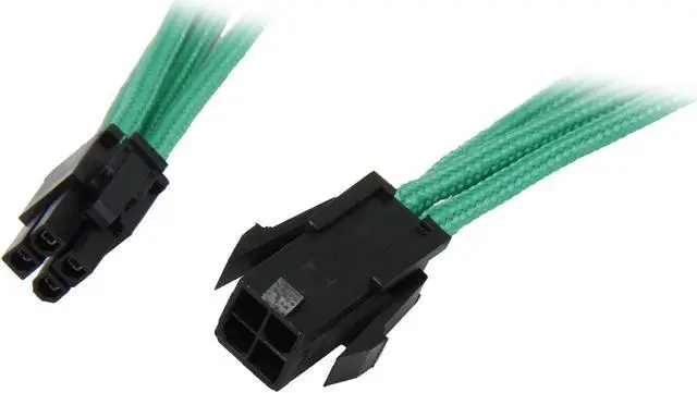 Main image of BitFenix BFA-MSC-4ATX45GK-RP 1.47 ft. Intel ATX-4 pin Extension Cable Male to Female