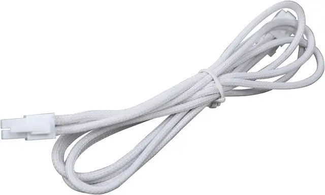 Alt view image 2 of 3 - BitFenix BFA-MSC-4ATX45WW-RP 1.47 ft. Intel ATX-4 pin Extension Cable Male to Female