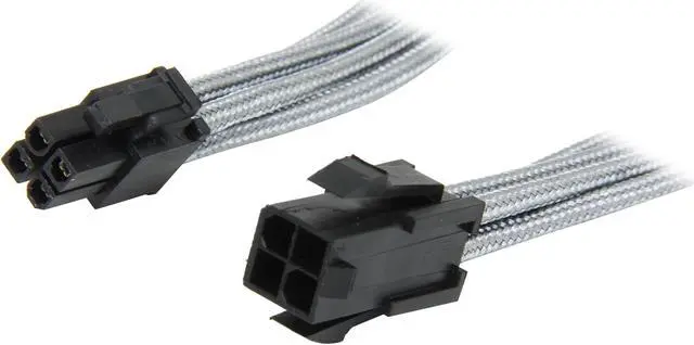 Main image of BitFenix BFA-MSC-4ATX45SK-RP 1.47 ft. Intel ATX-4 pin Extension Cable Male to Female