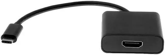 Main image of 4xem 4XUSBCHDMIA Black USB-C to HDMI Adaptor