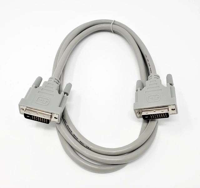 Alt view image 2 of 5 - MICRO CONNECTORS 10 Feet DVI-D Digital Dual Link M/M Video Cable (M05-154)