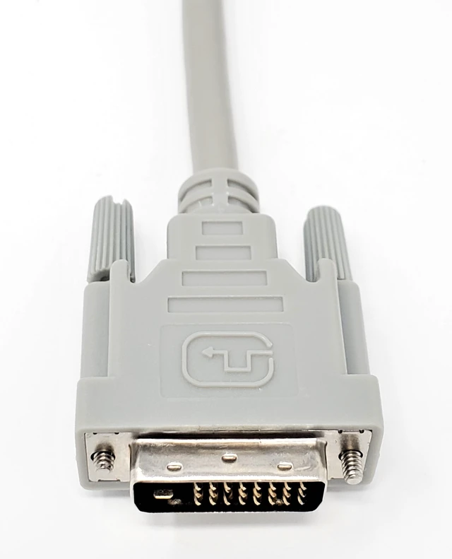Alt view image 3 of 5 - MICRO CONNECTORS 10 Feet DVI-D Digital Dual Link M/M Video Cable (M05-154)