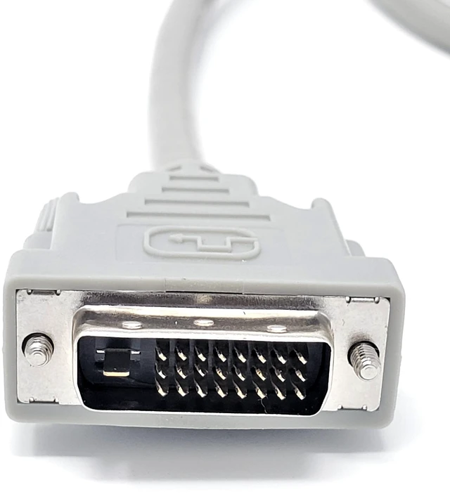Alt view image 4 of 5 - MICRO CONNECTORS 10 Feet DVI-D Digital Dual Link M/M Video Cable (M05-154)