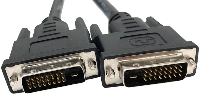 Alt view image 3 of 4 - MICRO CONNECTORS 6 Feet DVI-D Digital Dual Link M/M Video Cable (M05-153)