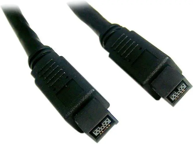 Main image of Micro Connectors E07-235 6 ft. Firewire IEEE1394b Cable (9 Pin to 9 Pin)
