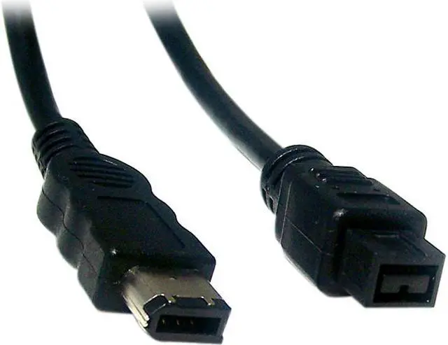 Main image of Micro Connectors E07-239 10 ft. Firewire IEEE1394b Cable (6 Pin to 9 Pin)