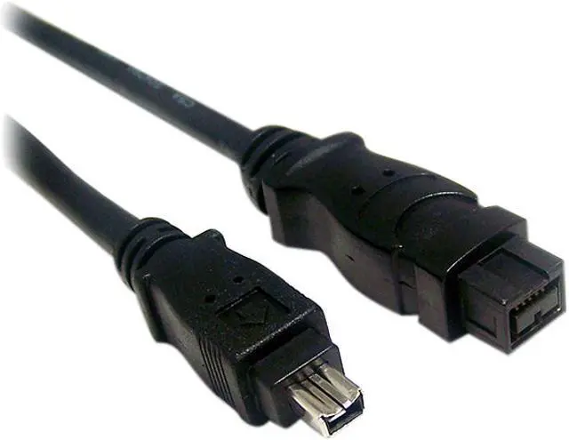 Main image of Micro Connectors E07-241 6 ft. Firewire IEEE1394b Cable (4 Pin to 9 Pin)
